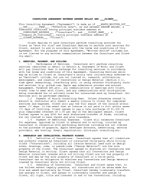 Consulting Agreement