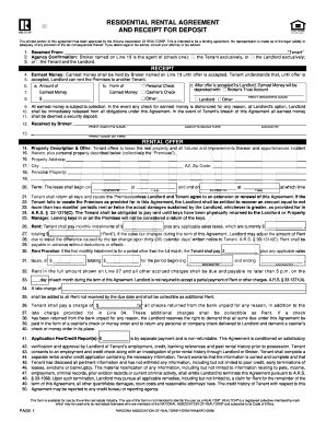 Arizona Residential Rental Agreement