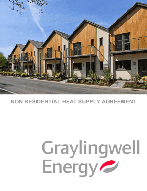 Non Residential Heat Supply Agreement