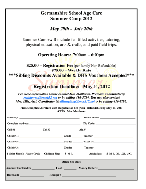 Download 2012 Summer Camp Registration Form - mcsk12