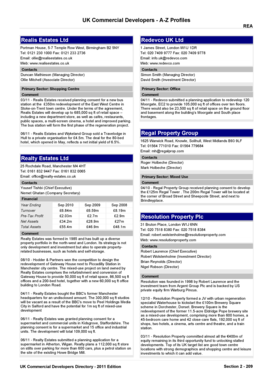 UK Commercial Developers Directory