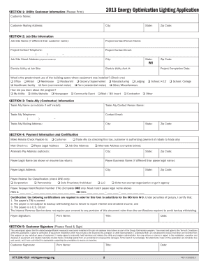 2013 Commercial and Industrial Lighting Application