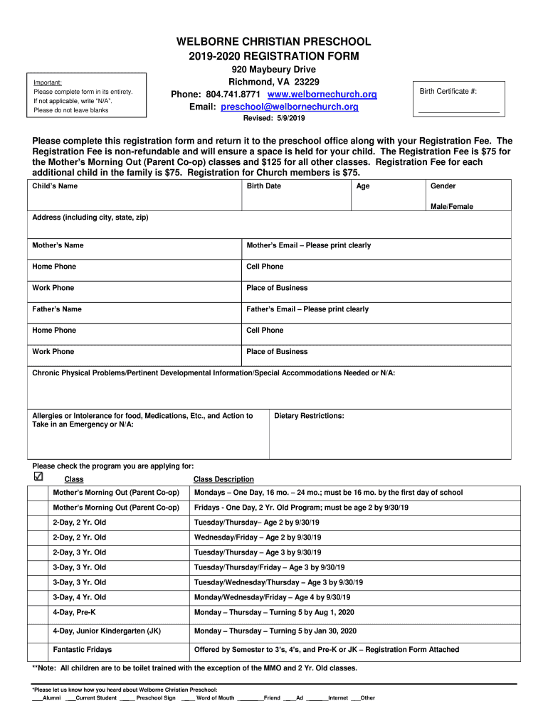 Form preview