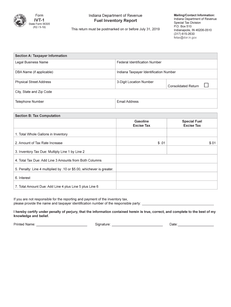 indiana ifta login Preview on Page 1