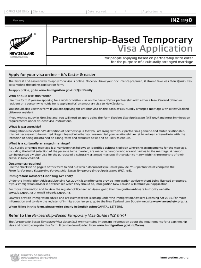 new zealand partner visa Preview on Page 1