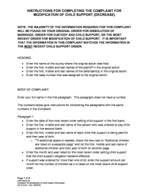 How do I change a child support order? - MassLegalHelp