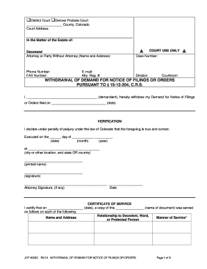 Courts - Denver Probate Court - Court ... - Colorado Judicial Branch