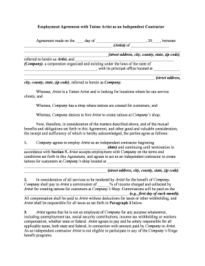 employment agreement pdf