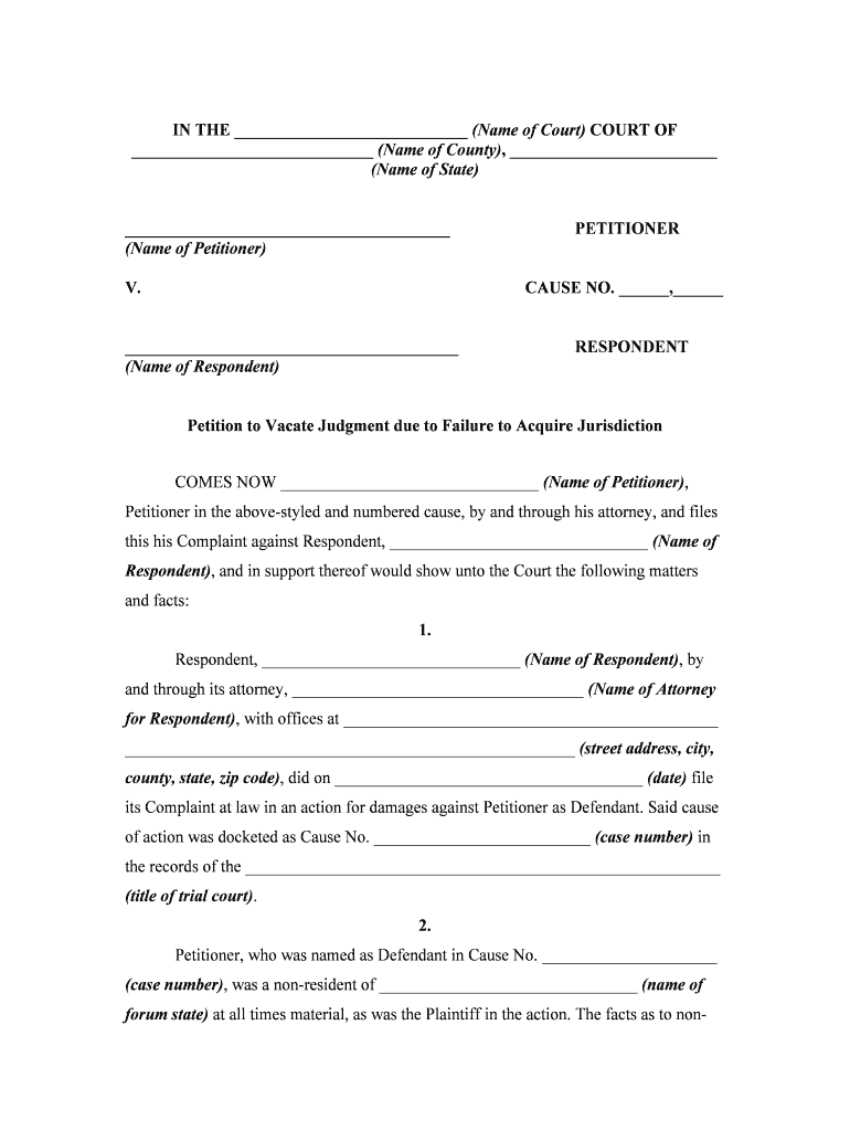 vacate petition Preview on Page 1.