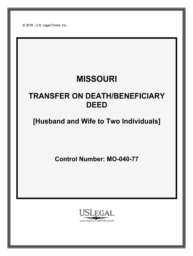 missouri deed beneficiary Preview on Page 1