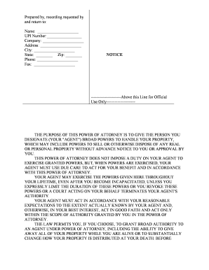 Pennsylvania Special or Limited Power of Attorney for Real Estate Sales Transaction By Seller