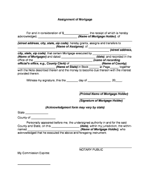 what is corporate assignment of mortgage