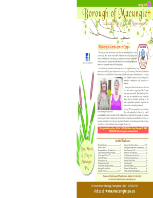 Borough of Macungie - Greater Lehigh Valley Chamber of Commerce