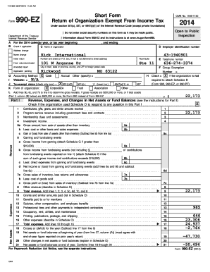 Fillable Online Form 990-EZ, Page 1 - ummaf Fax Email Print - pdfFiller