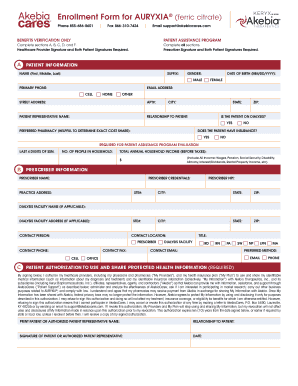 akebia cares re enrollment form