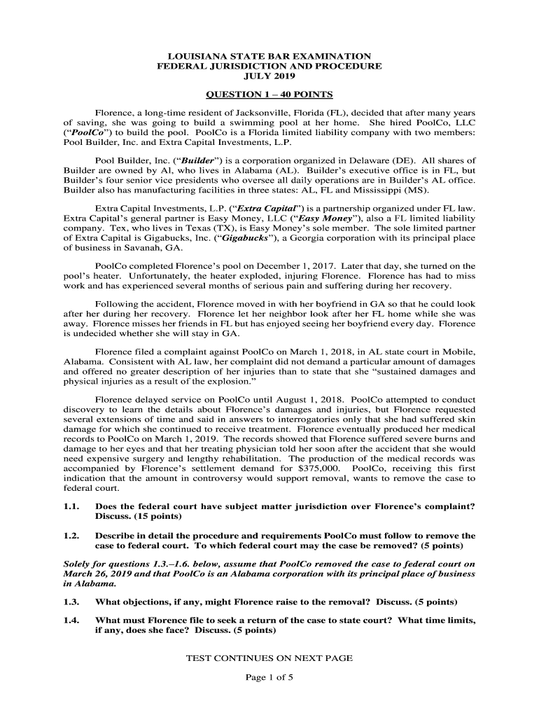 louisiana jurisdiction bar Preview on Page 1