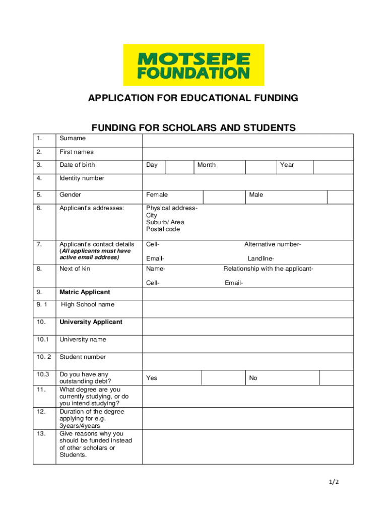 Agaram Foundation Application Form 2024 Nelia Octavia