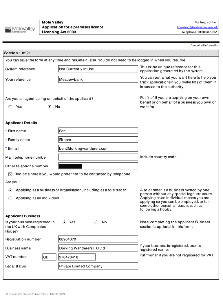 Form preview