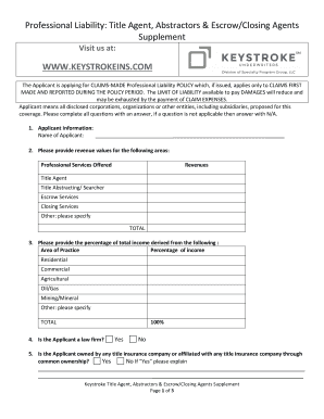 Title Agent E&amp;amp;O Insurance - RISKPRO Insurance Agency, LLC