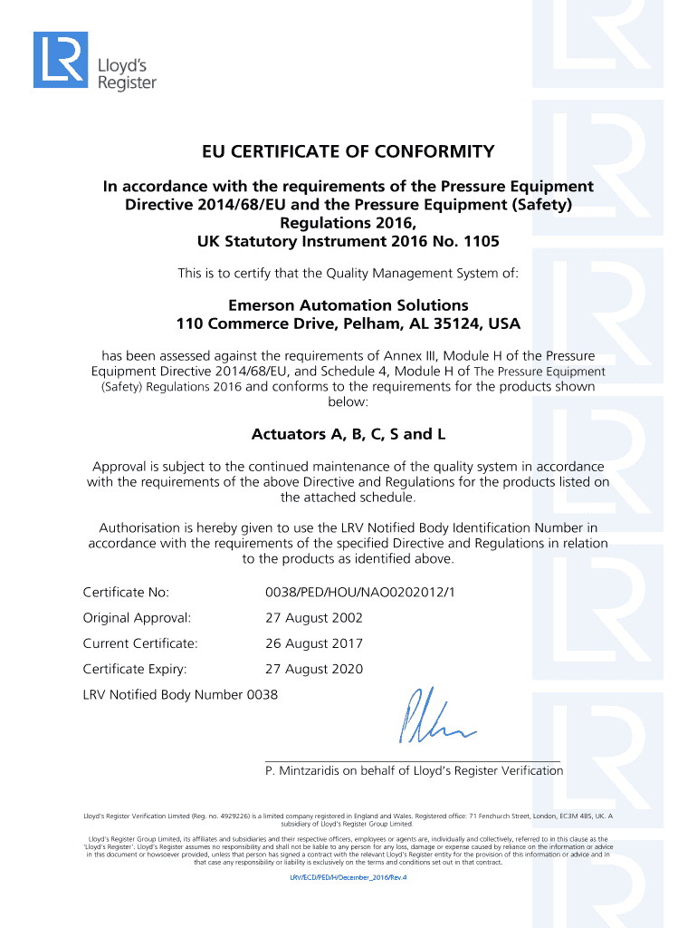 Pressure Equipment Safety Regulations 2016 Pdf Fill Online, Printable