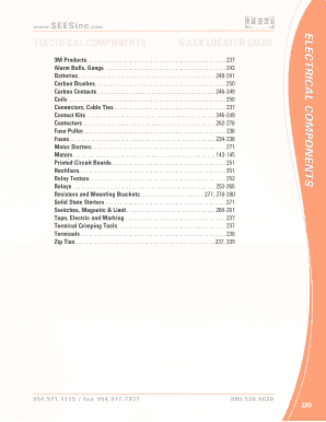 Fillable Online SEES, Inc. Elevator Parts - HOME Fax Email Print - pdfFiller