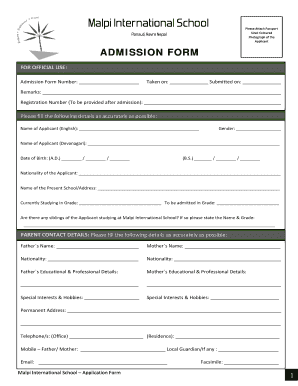 Form preview