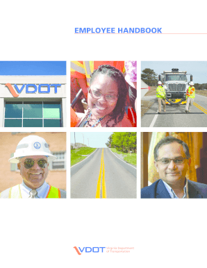 employee handbook - Virginia Department of Transportation