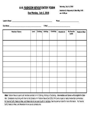 Form preview