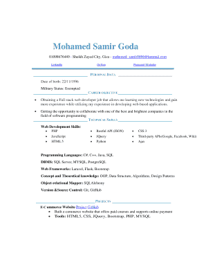 Form preview