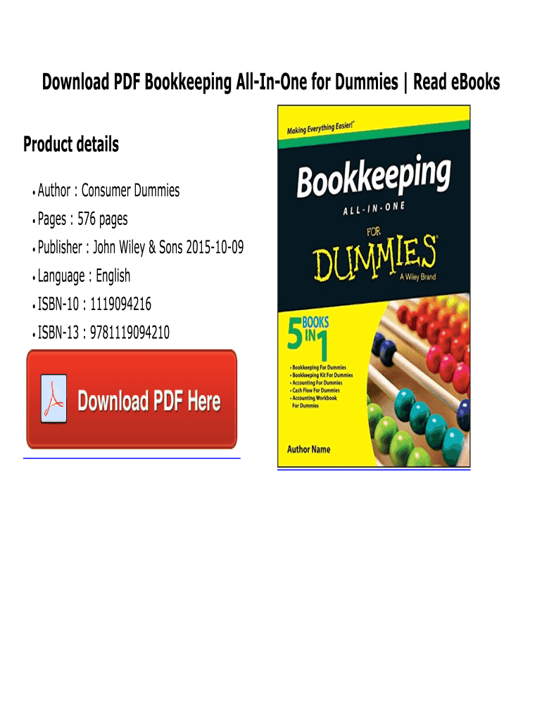 bookkeeping for dummies used 5 in 1 bookkeeping for dummies used 5 in 1
