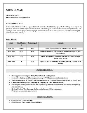 Form preview