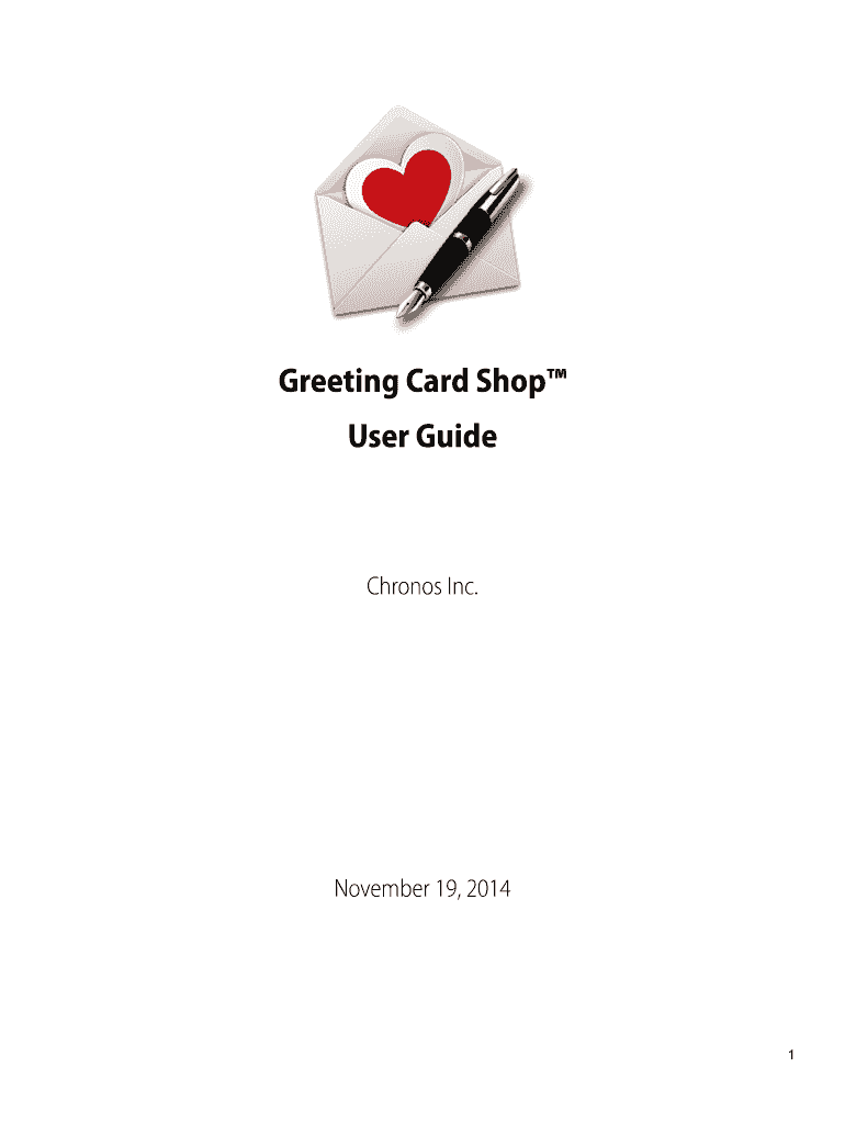 Fillable Online Greeting Card Shop Fax Email Print pdfFiller