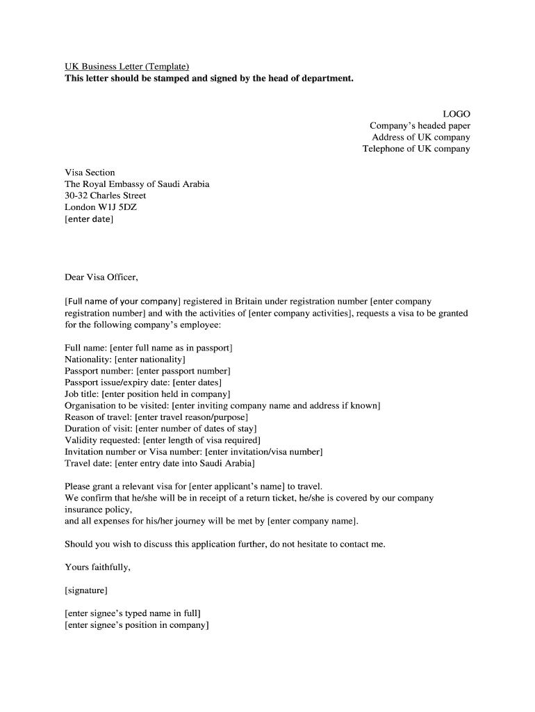 Letter Format British Fill Out Sign Online DocHub