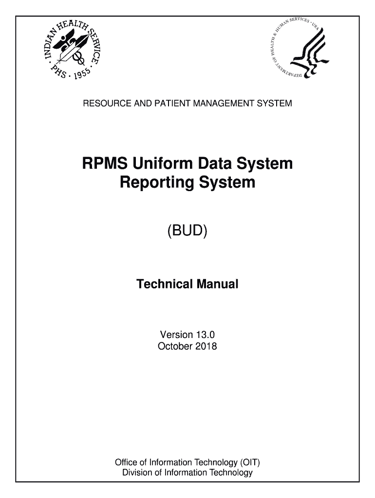 Fillable Online RPMS Uniform Data System (UDS) Reporting System (BUD ...