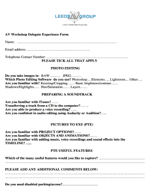 Form preview