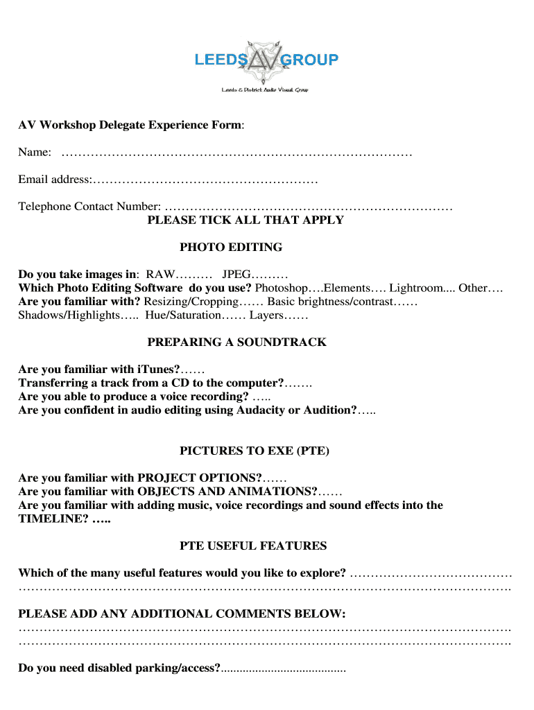 Form preview
