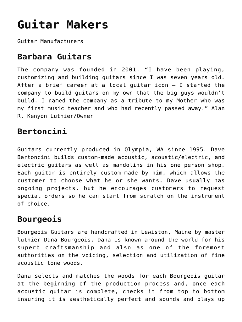 Form preview