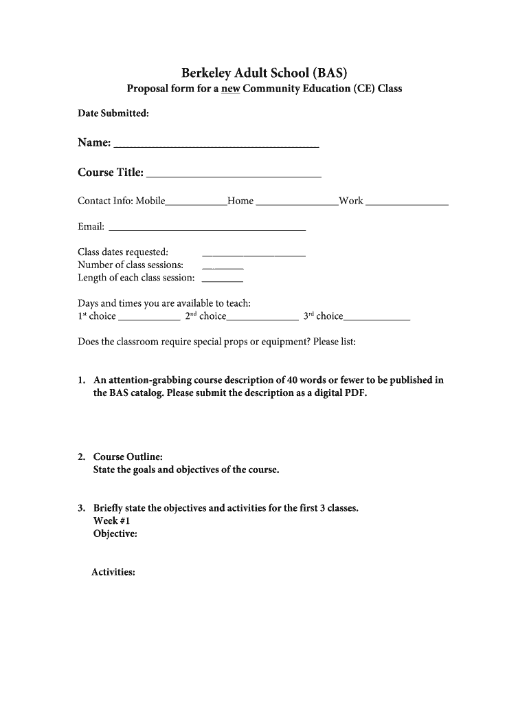 Form preview