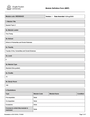 Form preview