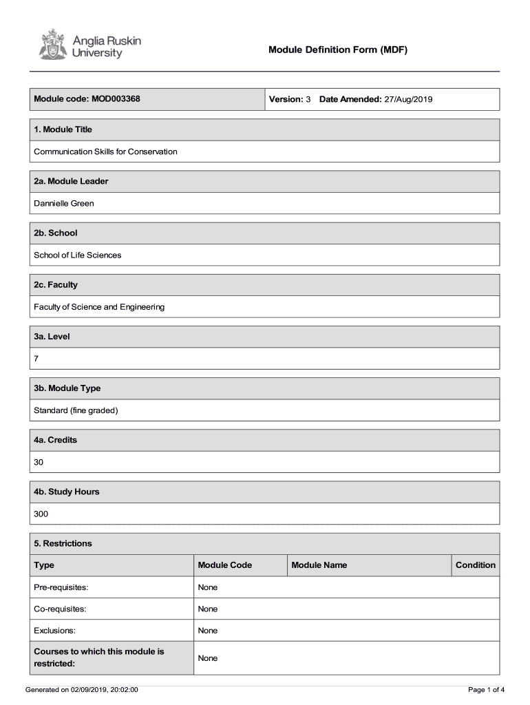 Form preview