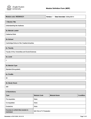 Form preview