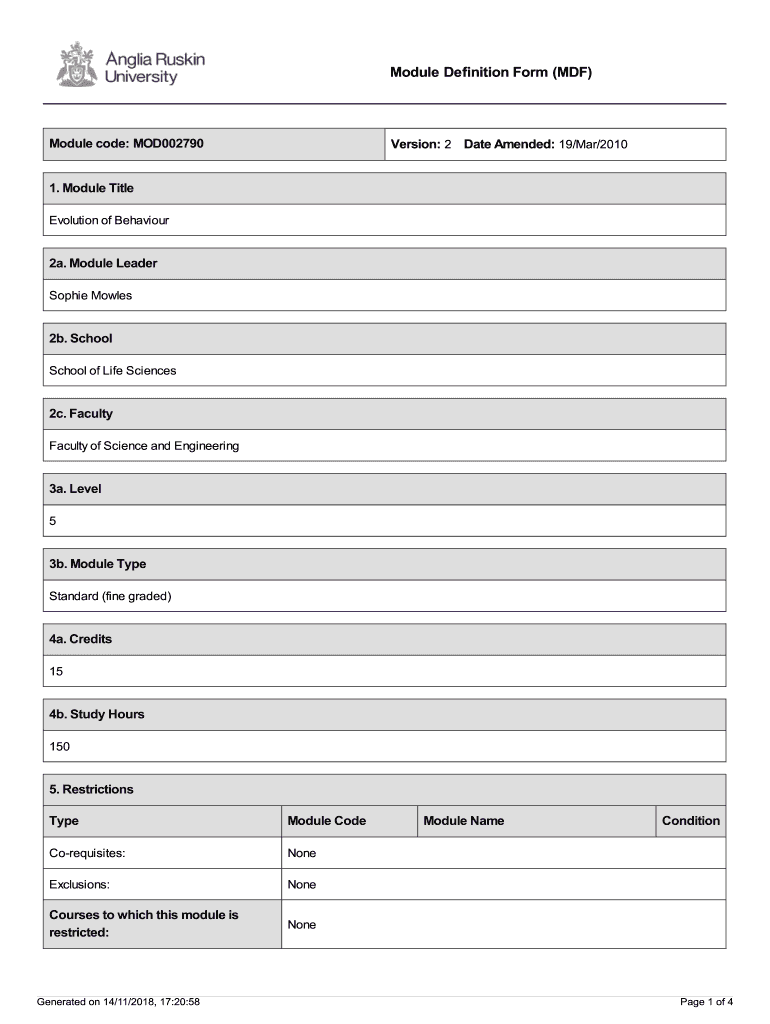 Form preview