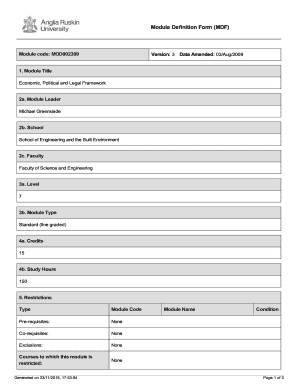 Form preview