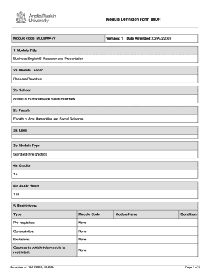 Form preview