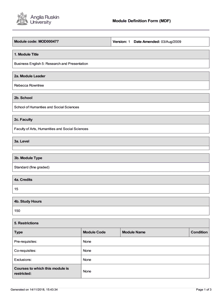 Form preview