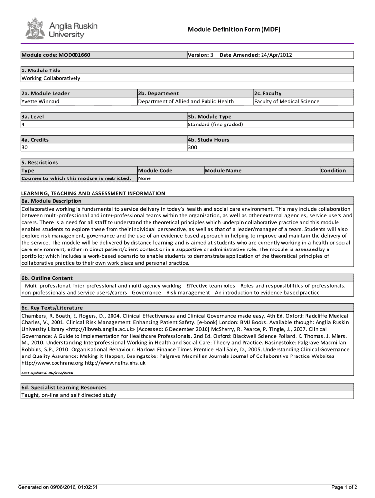 Form preview