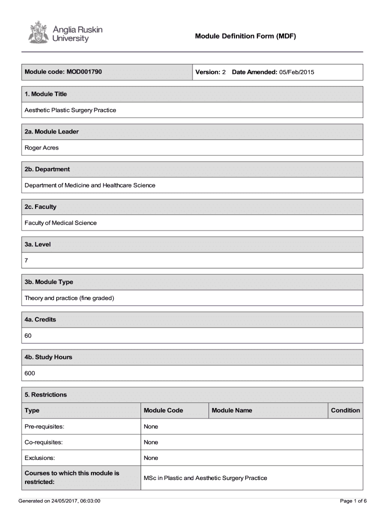 Form preview