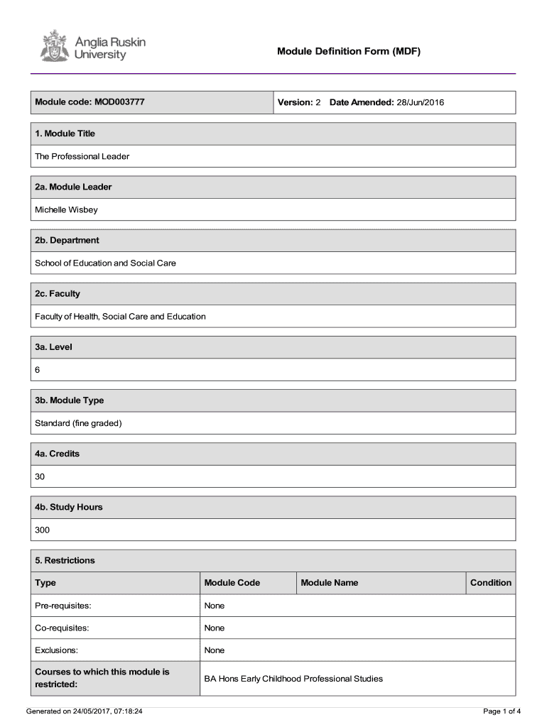 Form preview