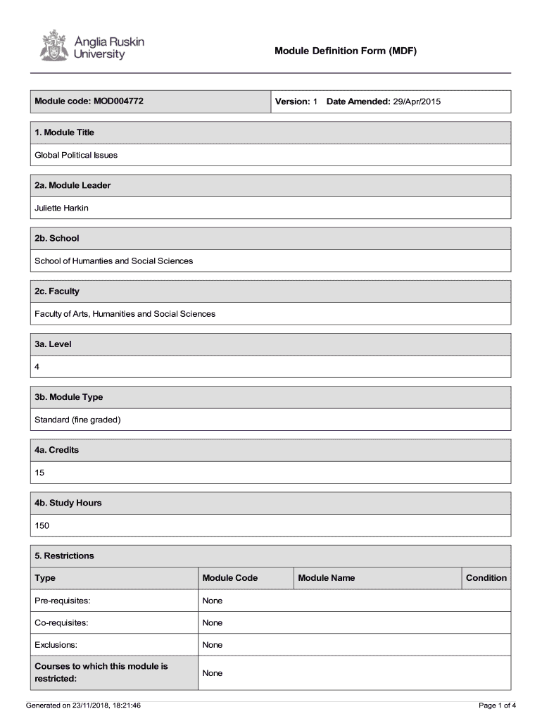 Form preview