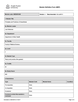 Form preview